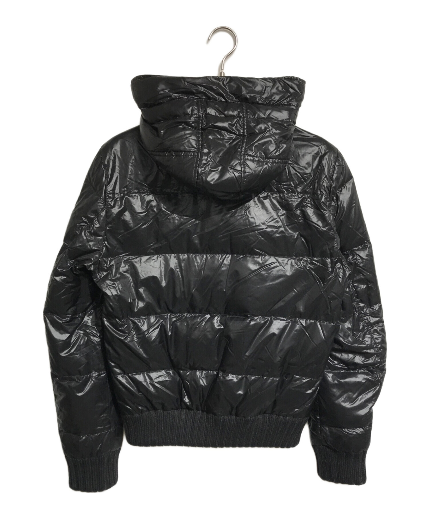 DOLCE&GABBANA キルティングダウンジャケット ブラック 中古・古着通販】DOLCE & GABBANA (ドルチェ＆ガッバーナ) ダウン