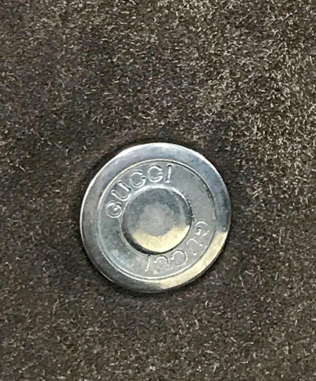 中古・古着通販】GUCCI (グッチ) スエード レザージャケット ブラウン