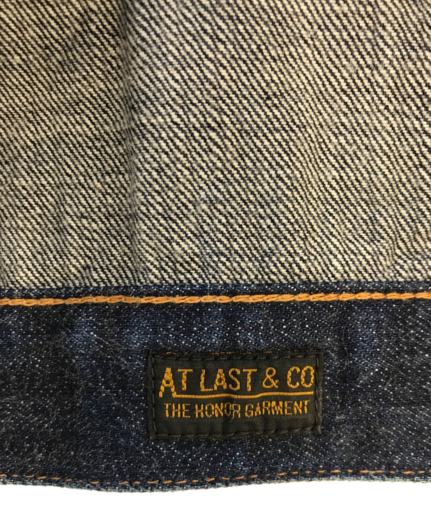 中古・古着通販】ATLAST & CO (アットラスト) デニムジャケット 中古・古着通販】ATLAST & CO (アットラスト) デニムジャケット