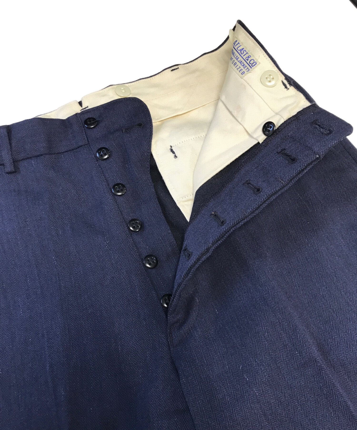 中古・古着通販】ATLAST & CO (アットラスト) HBT トラウザーパンツ