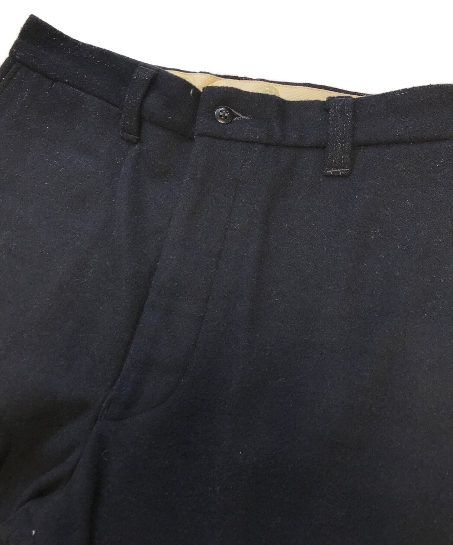 中古・古着通販】ATLAST & CO (アットラスト) ウールトラウザーパンツ