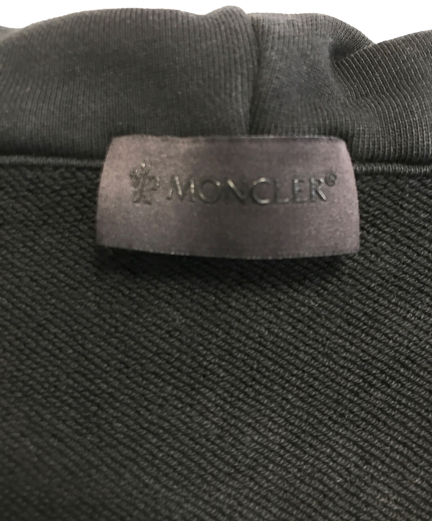 中古・古着通販】MONCLER (モンクレール) フードロゴハーフジップ