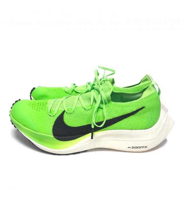 中古・古着通販】NIKE (ナイキ) ZOOMX VAPORFLY 黄緑 サイズ:US11/UK10