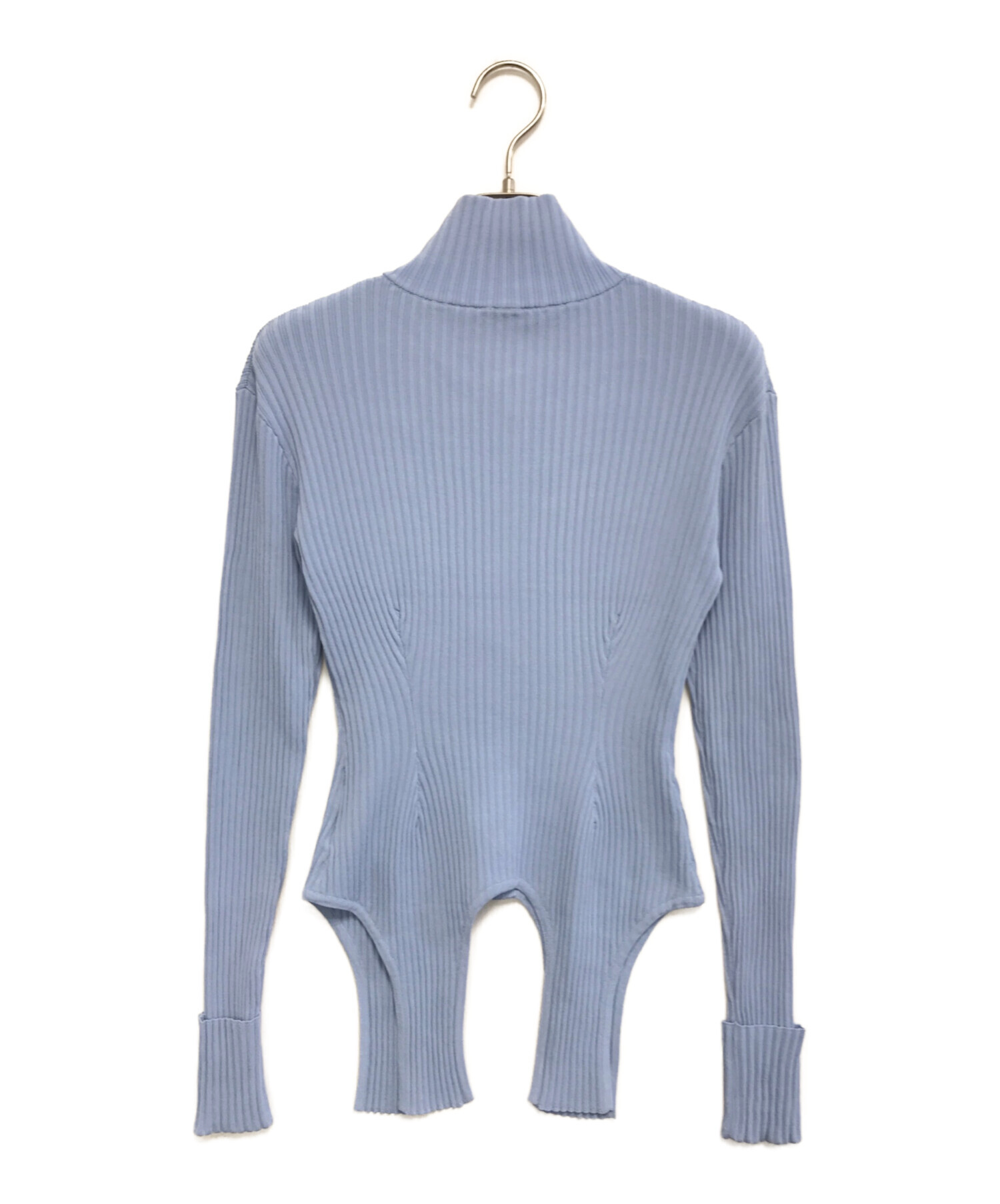 POPPY Garter cut rib zip top (high-neck) Fashion Women 【公式通販】