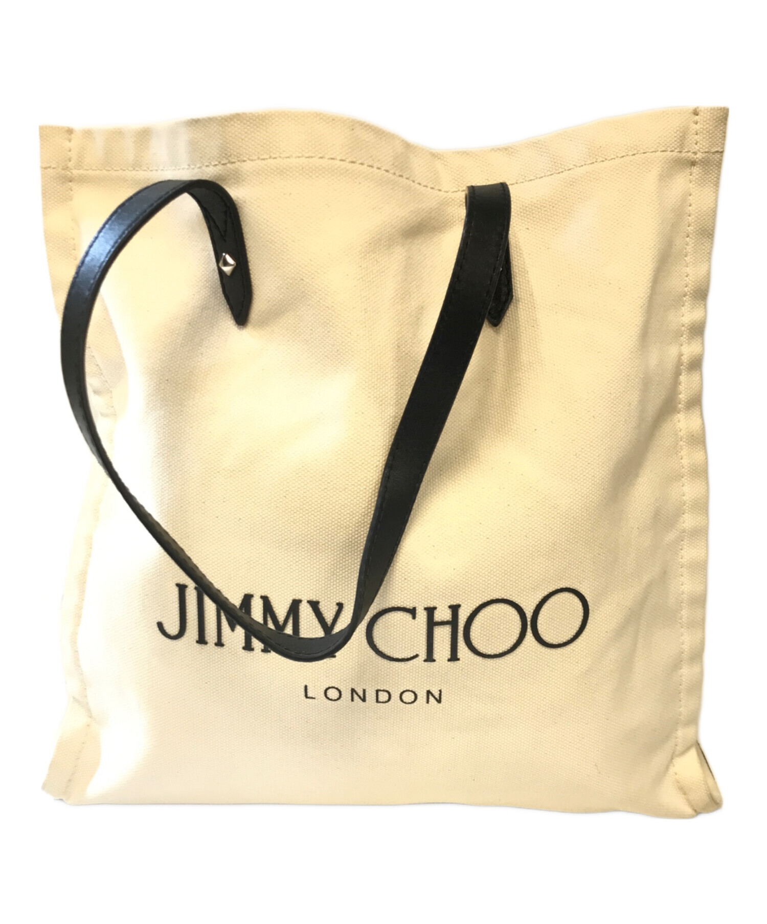 JIMMY CHOO トートバッグ キャンバス美品紙袋保管袋取説