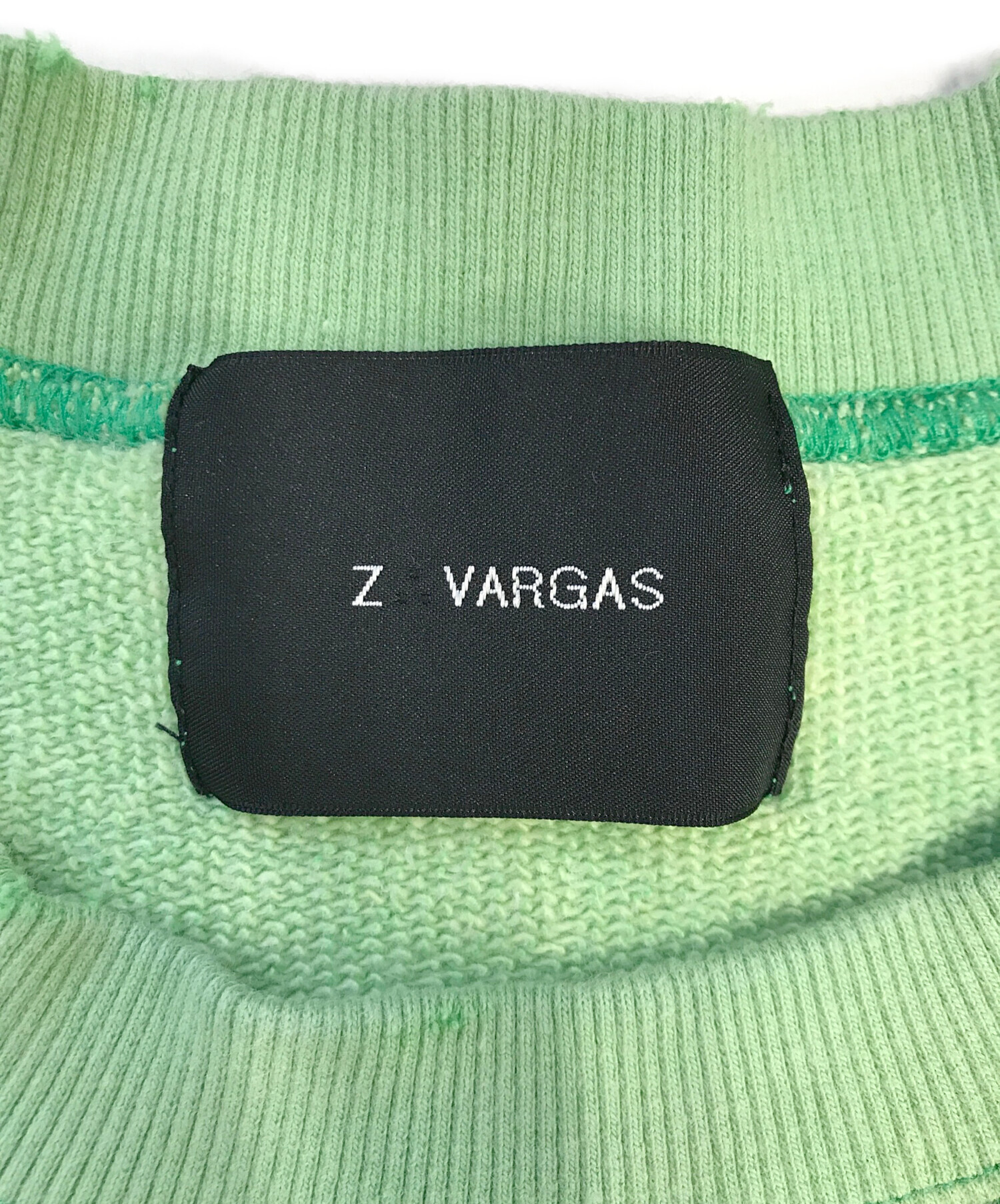 中古・古着通販】Z.VARGAS (ザックバルガス) ダメージ加工プリント