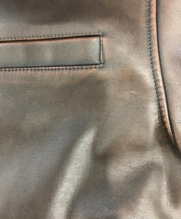 中古・古着通販】MICHIXSLY (ミチカケルスライ) フェイクレザー