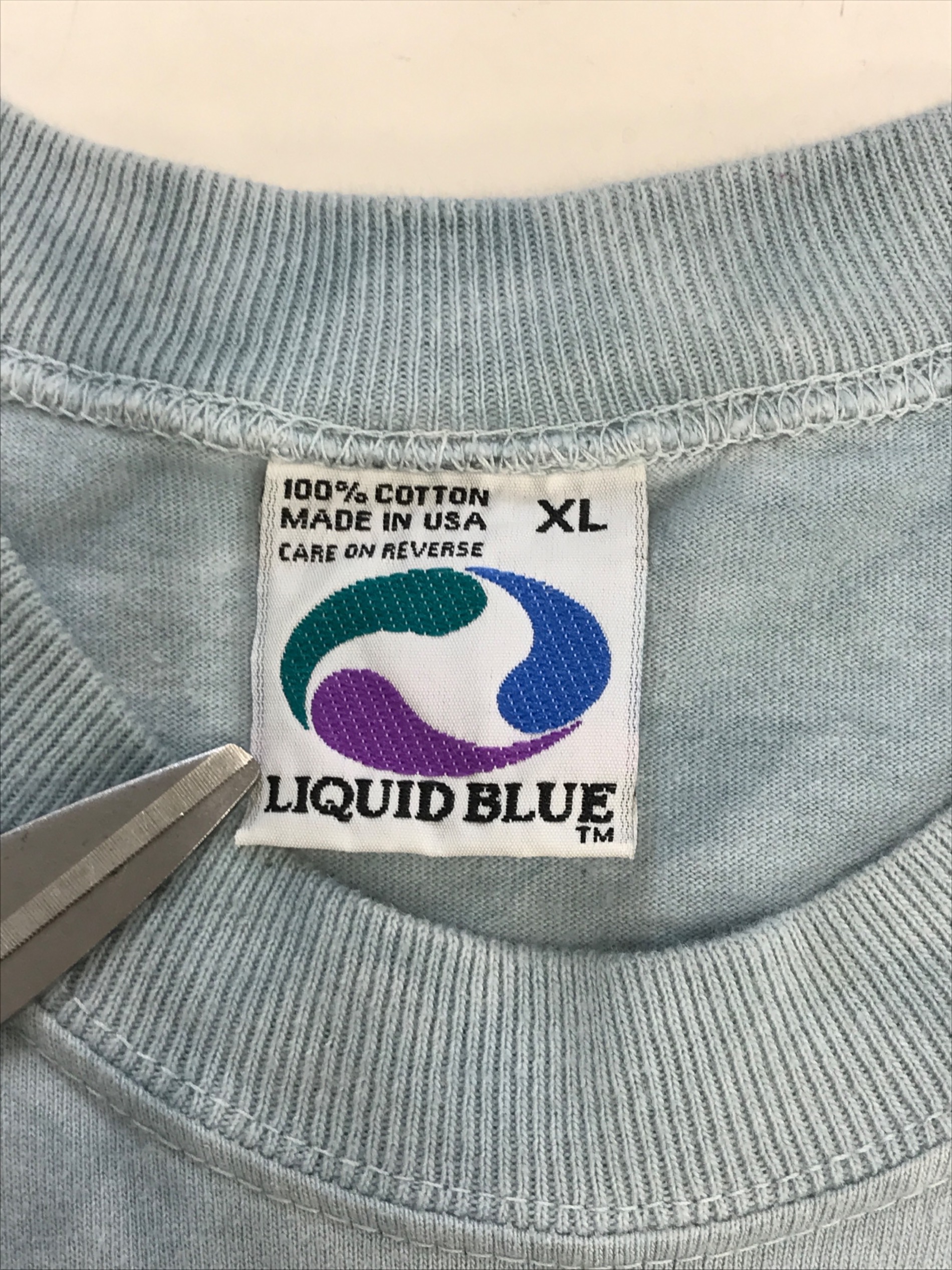 中古・古着通販】LIQUID BLUE (リキッドブルー) プリントTシャツ 