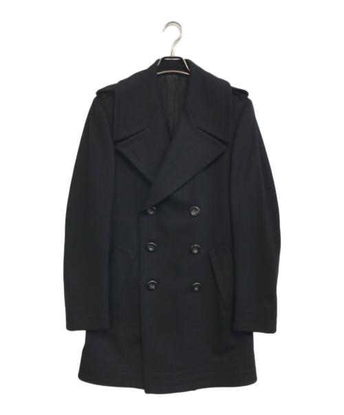 中古・古着通販】GUCCI (グッチ) ウールPコート ブラック サイズ:44R