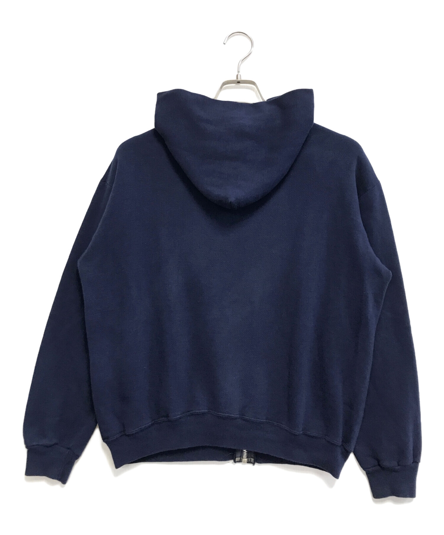 中古・古着通販】Champion (チャンピオン) ジップパーカー ネイビー 中古・古着通販】Champion (チャンピオン) ジップパーカー ネイビー