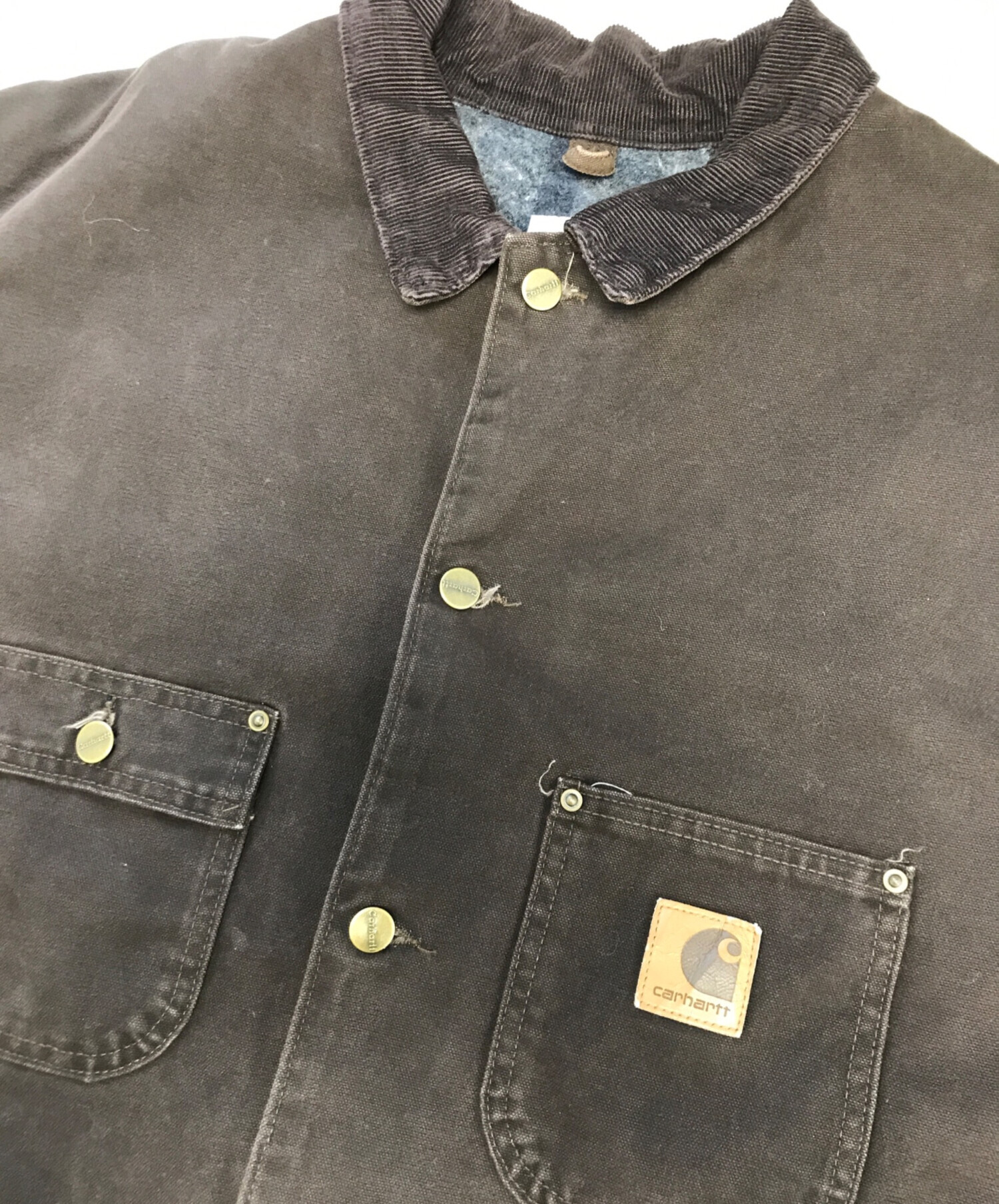 中古・古着通販】CarHartt (カーハート) チョアコート ブラウン サイズ