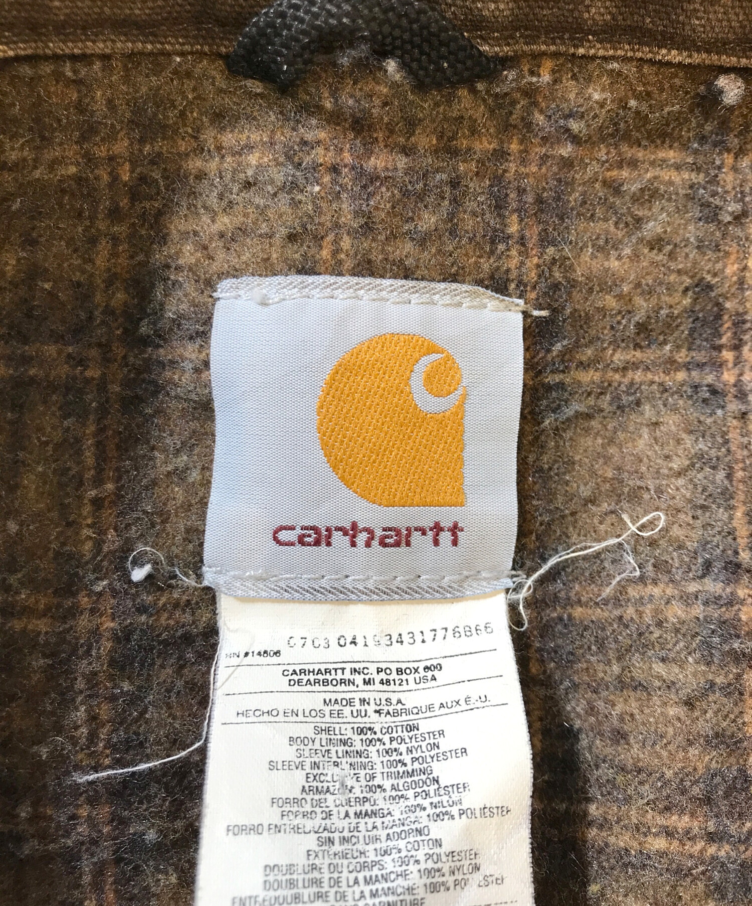 中古・古着通販】CarHartt (カーハート) デトロイトジャケット