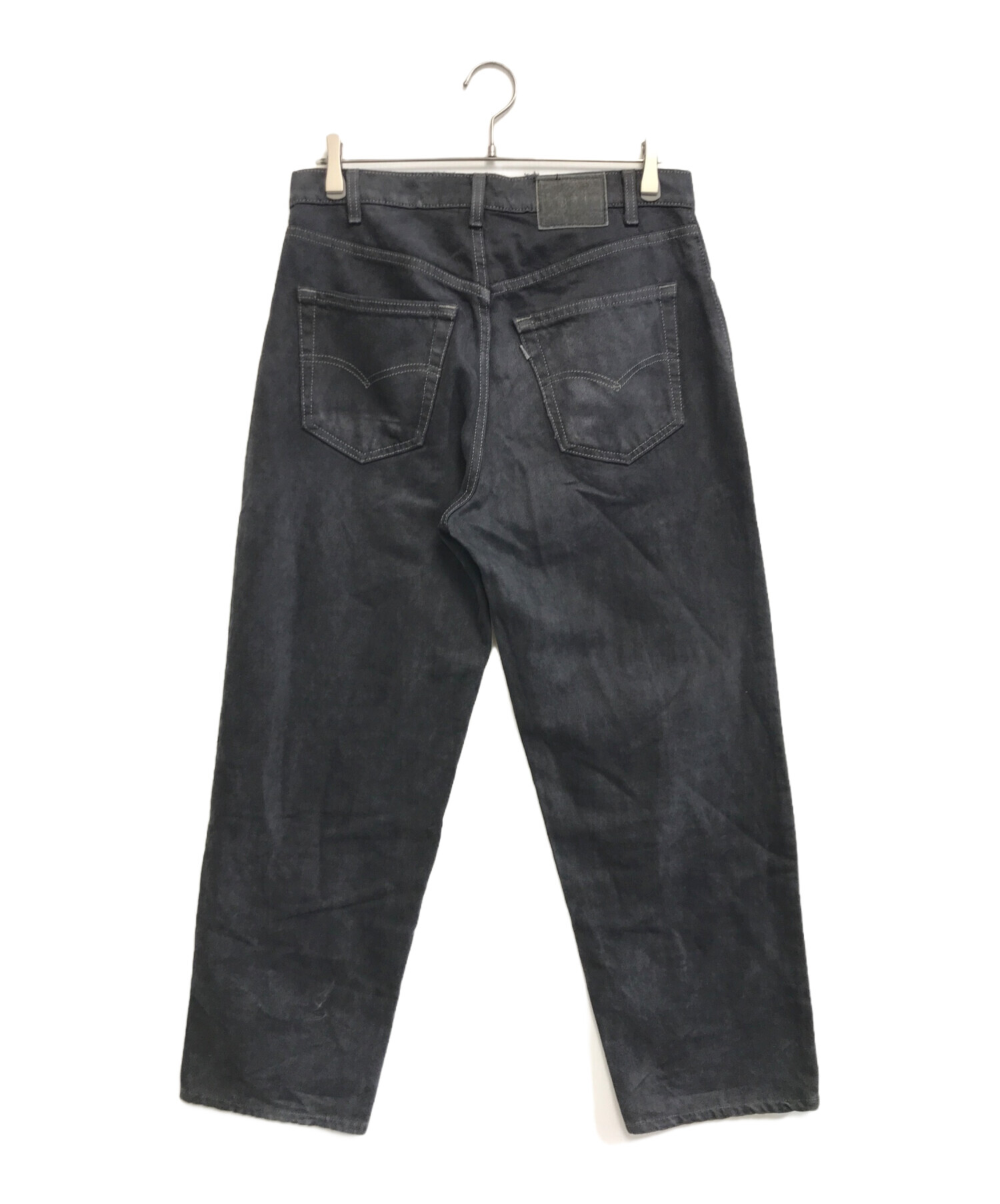 中古・古着通販】LEVI'S (リーバイス) ブラックデニム ブラック サイズ