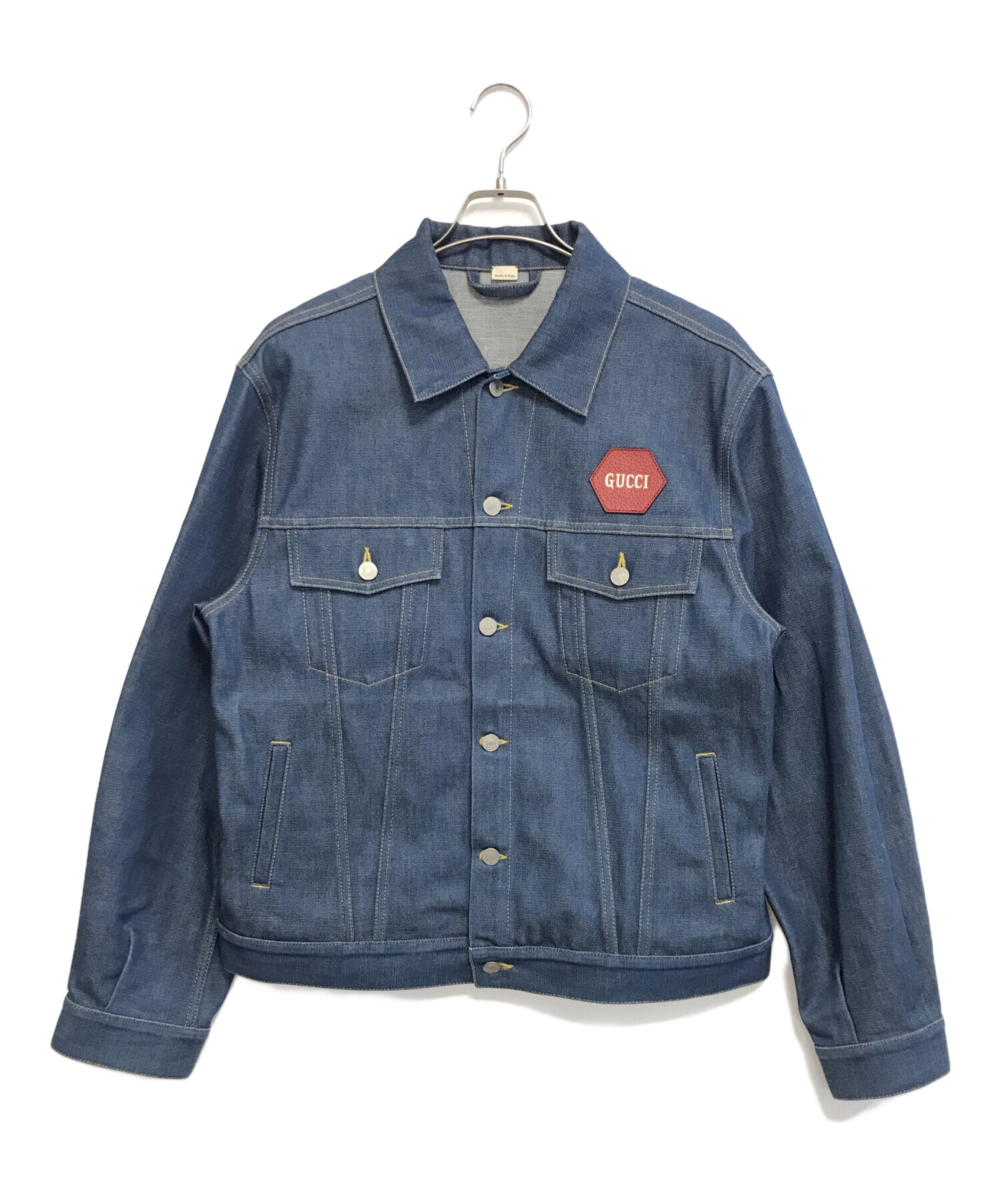 GUCCI グッチ 希少 ジャケット デニム ヴィンテージ 古着 XL 中古・古着通販】GUCCI (グッチ) デニムジャケット インディゴ サイズ