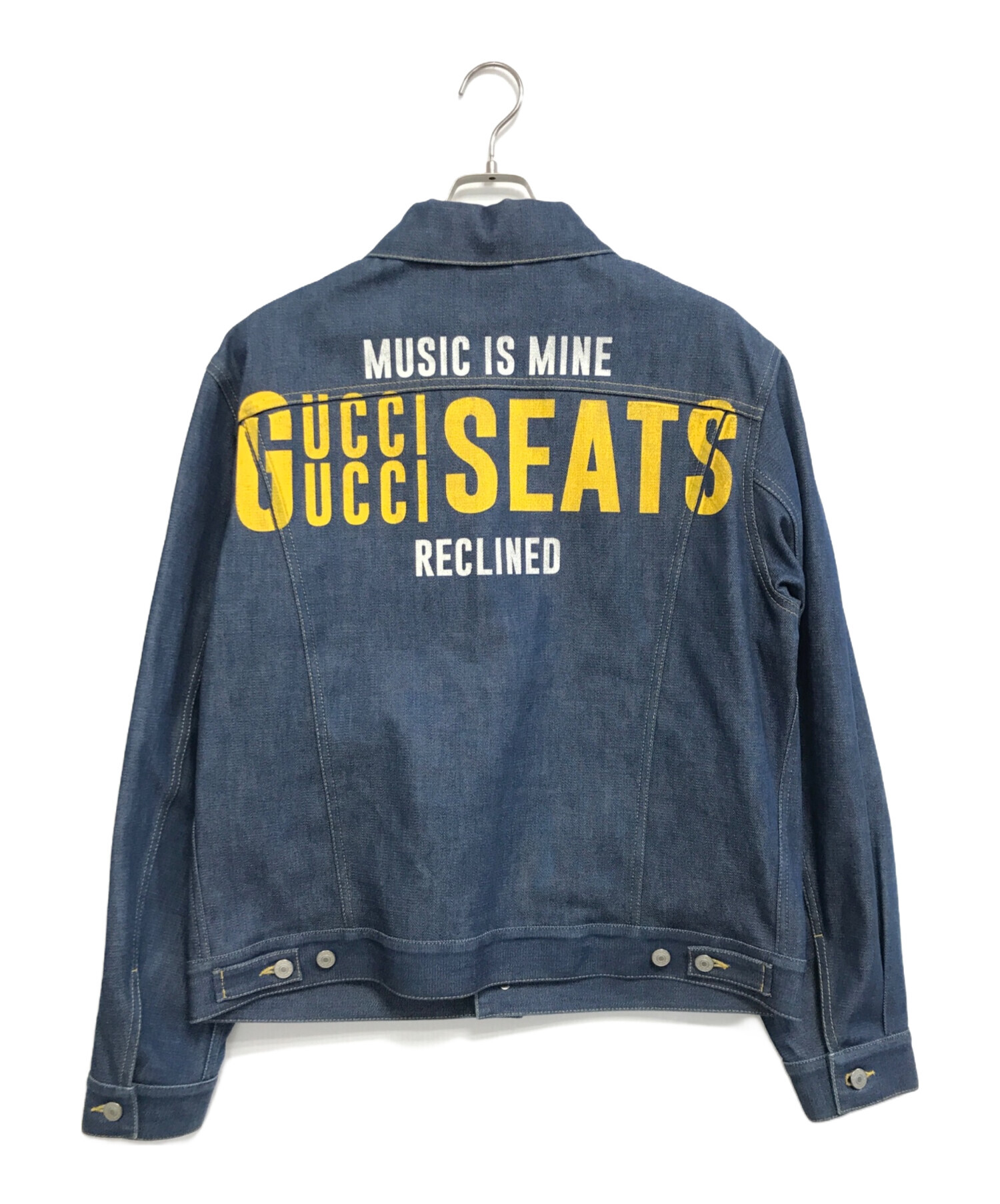 中古・古着通販】GUCCI (グッチ) デニムジャケット インディゴ サイズ