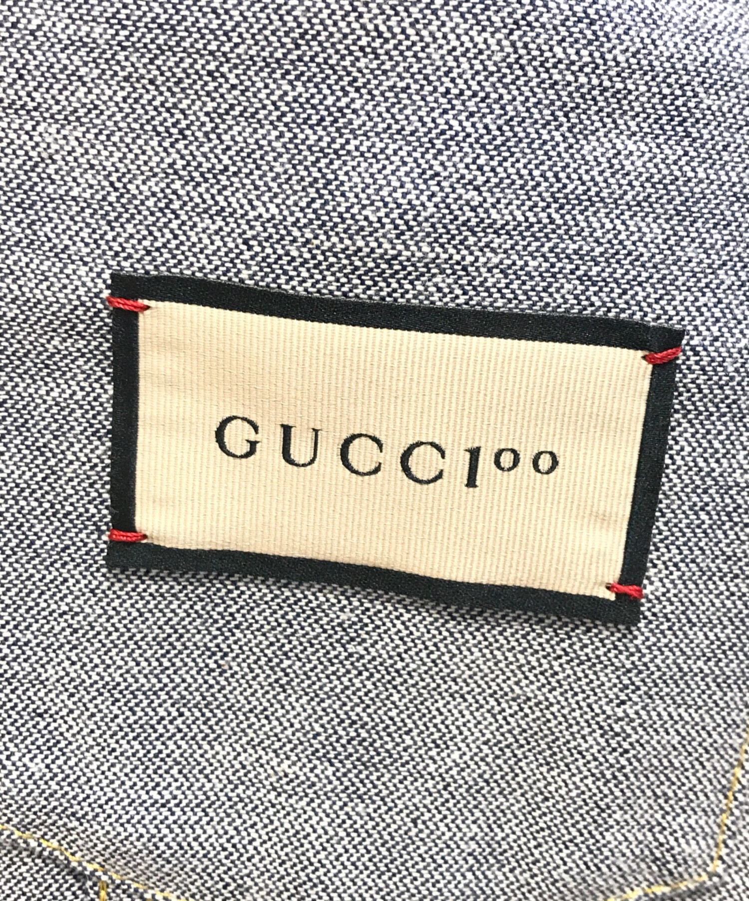 中古・古着通販】GUCCI (グッチ) デニムジャケット インディゴ サイズ 