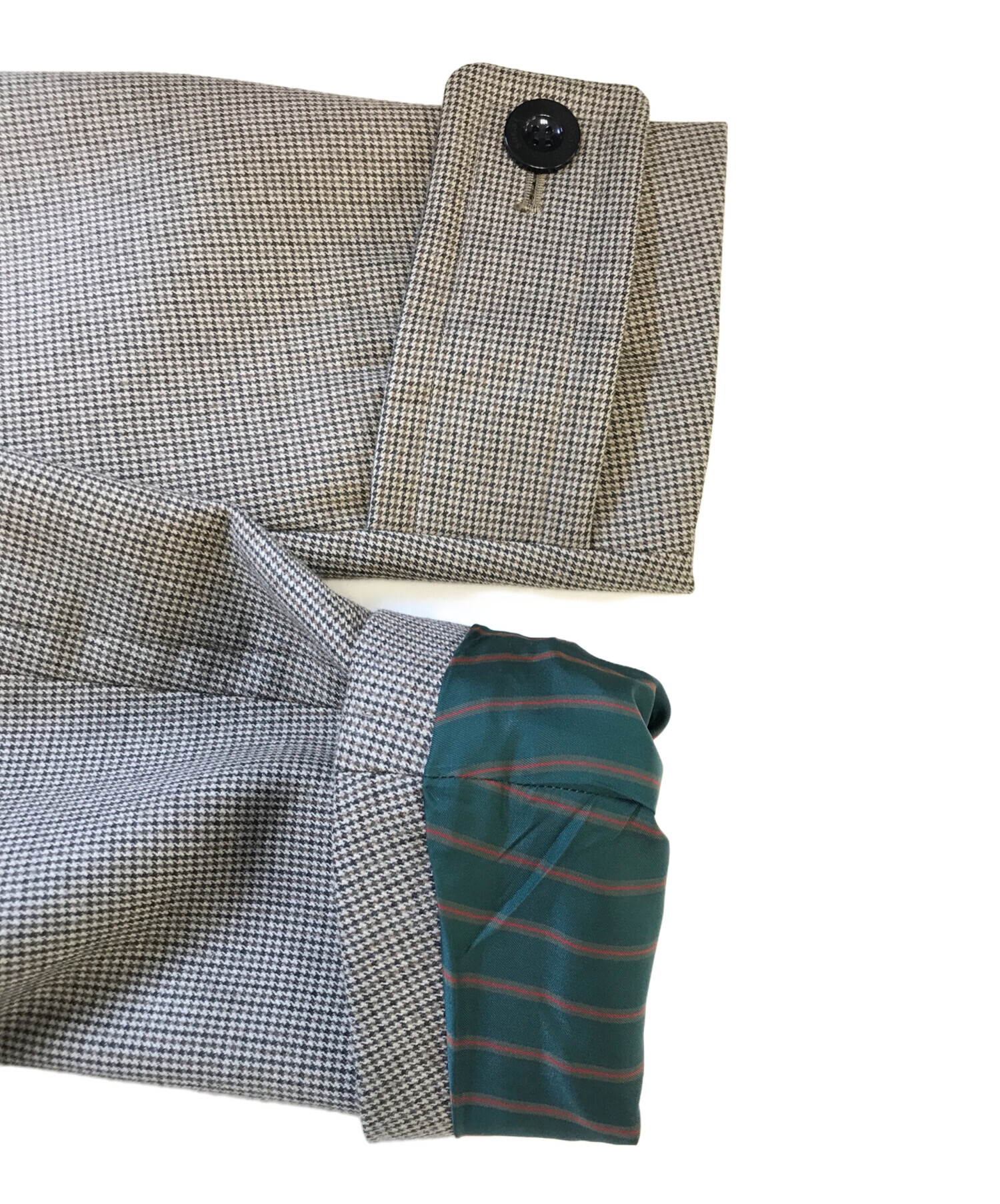 中古・古着通販】sacai (サカイ) CHECK BONDING JACKET ベージュ