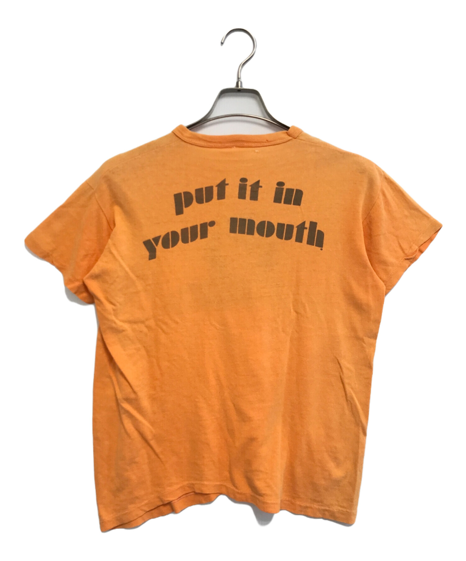中古・古着通販】VINTAGE (ヴィンテージ) 染み込みプリントTシャツ 