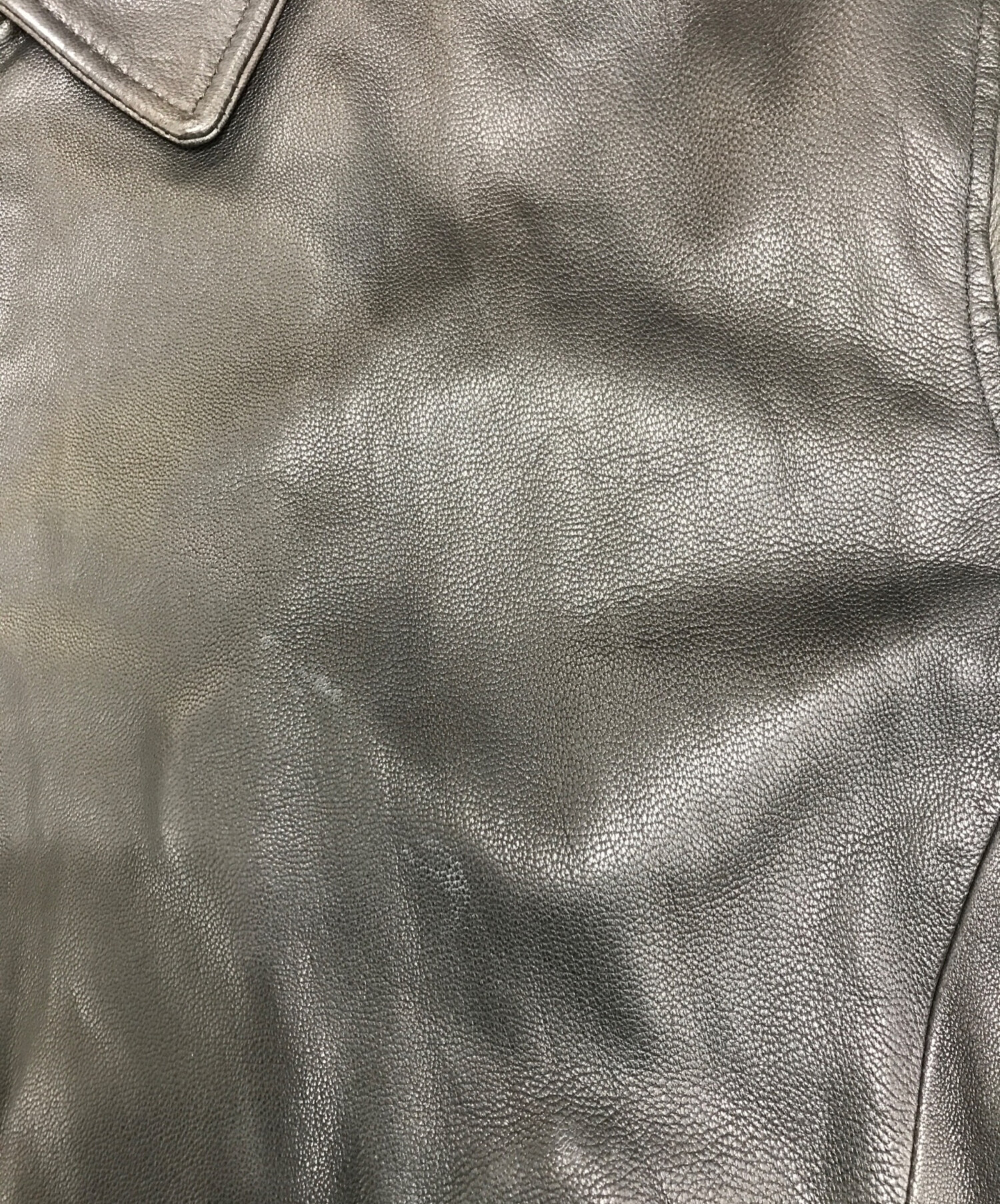 中古・古着通販】J.CREW (ジェイクルー) 裏キルティングレザー