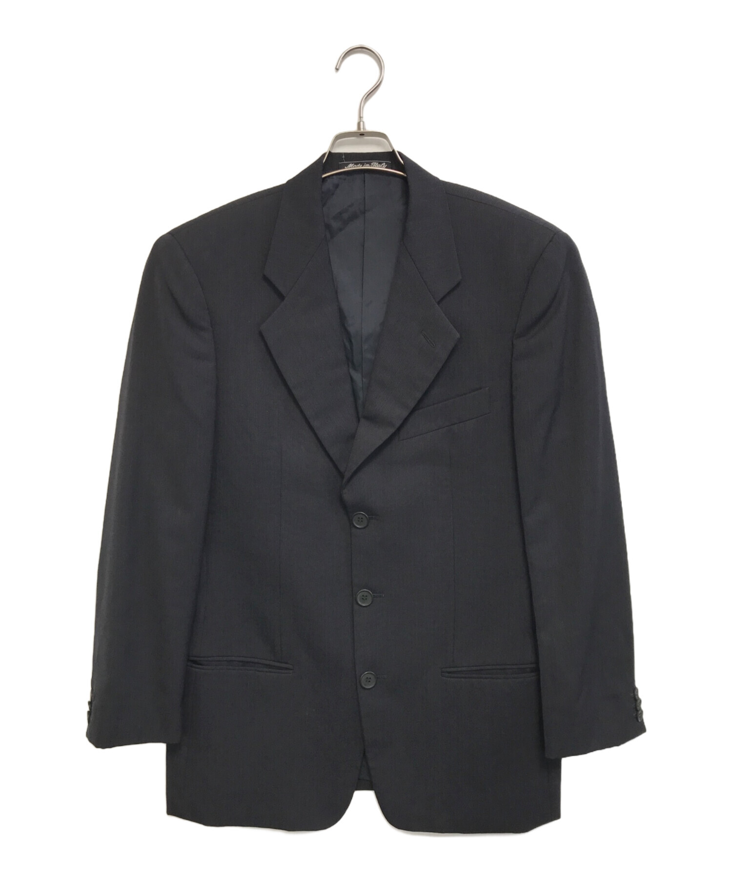 ジャケット・アウター 90s giorgio armani 3b tailored jacket Vintage 1990s Giorgio Armani 3 Button Blazer, Beige Linen/silk