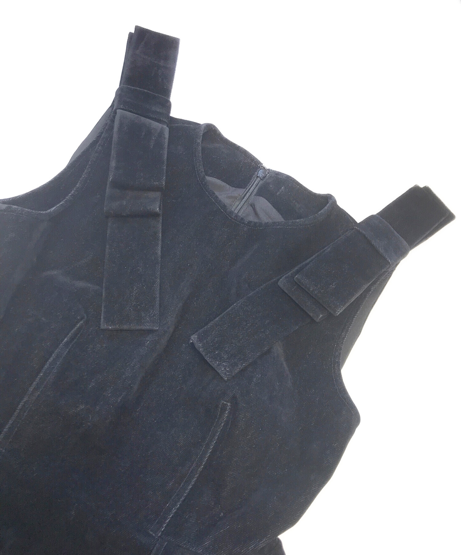 中古・古着通販】THE TOE (ザ・トゥー) Dachau Sleeveless Peplum 中古・古着通販】THE TOE (ザ・トゥー) Dachau Sleeveless Peplum