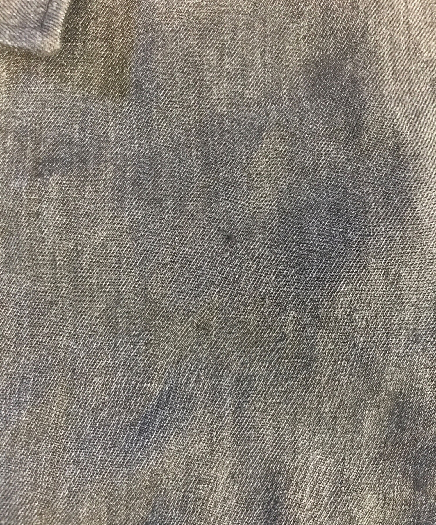 中古・古着通販】ATON (エイトン) HARD LINEN UTILITY JACKET ブラック 中古・古着通販】ATON (エイトン) HARD LINEN UTILITY JACKET ブラック