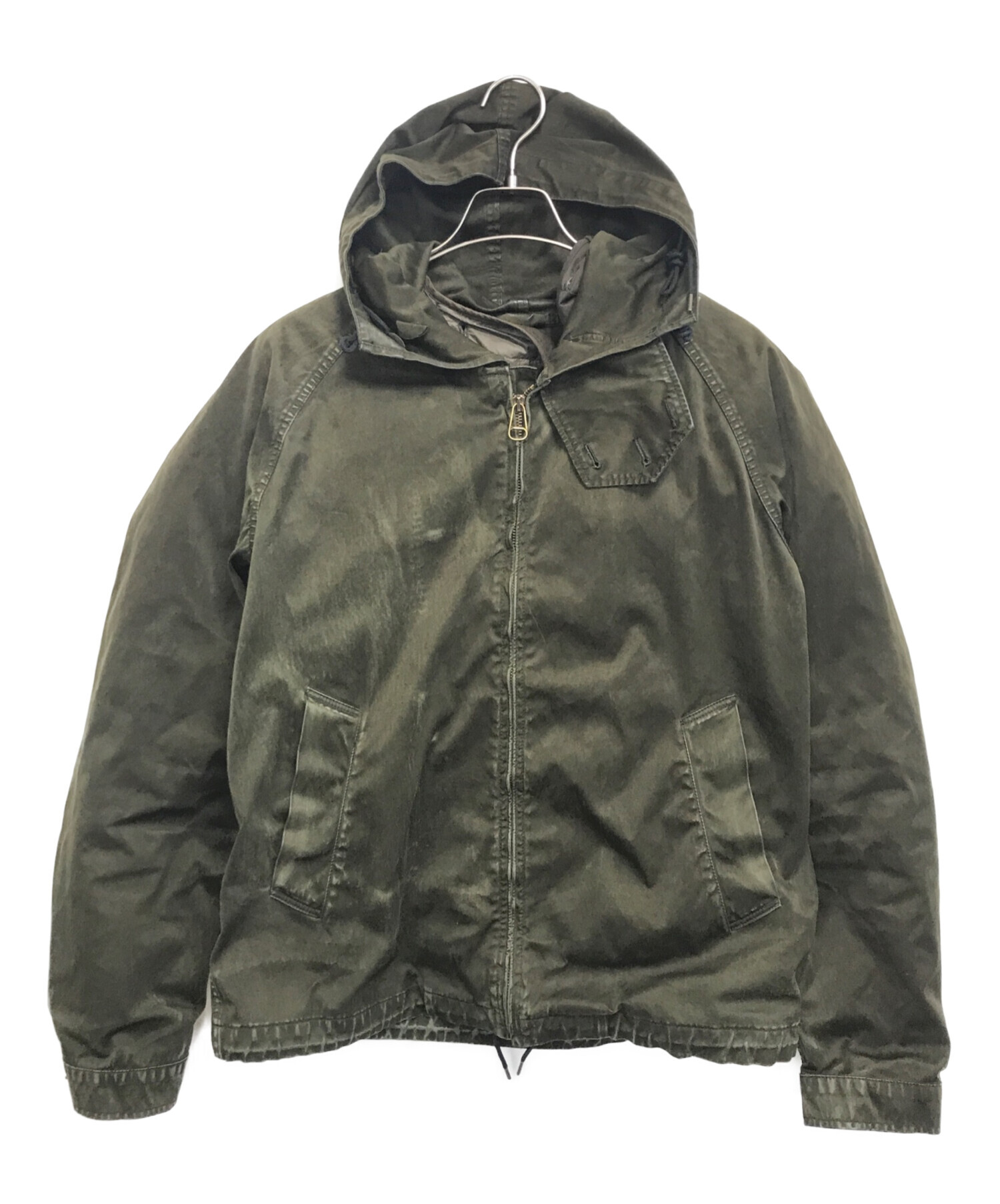 中古・古着通販】TEN-C (テンシー) OJJ ANORAK オリーブ サイズ:48