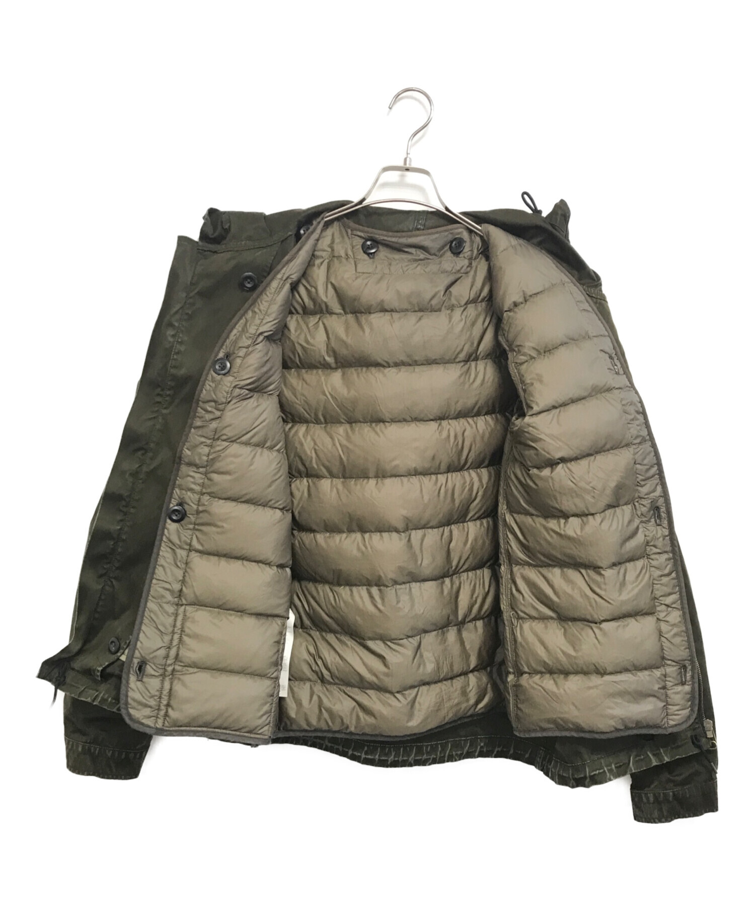 中古・古着通販】TEN-C (テンシー) OJJ ANORAK オリーブ サイズ:48