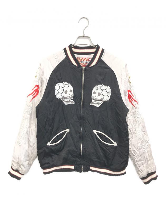 中古・古着通販】HOUSTON (ヒューストン) スカジャン ブラック サイズ