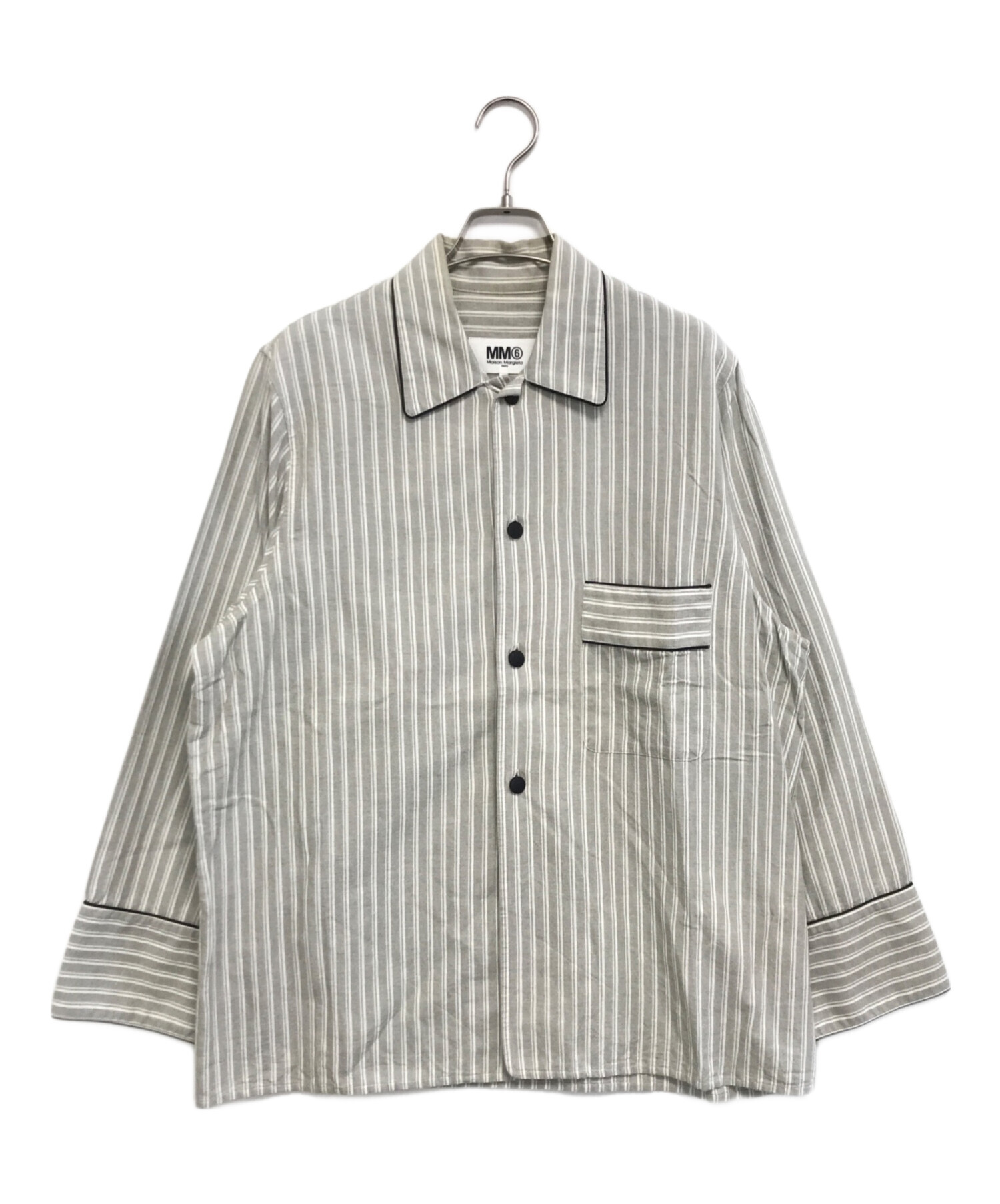 中古・古着通販】MM6 (エムエムシックス) スリーピングシャツ グレー