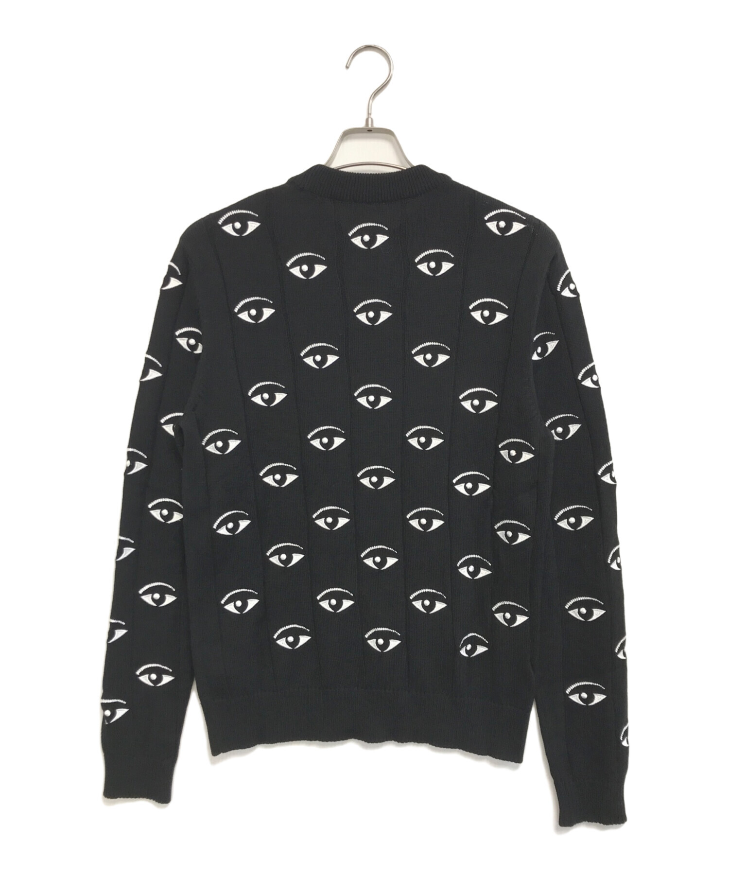 ケンゾー KENZO カシミヤ100％ ニット ビジュー アイ eye セーター kenzo-kids-girls-blue-eye-