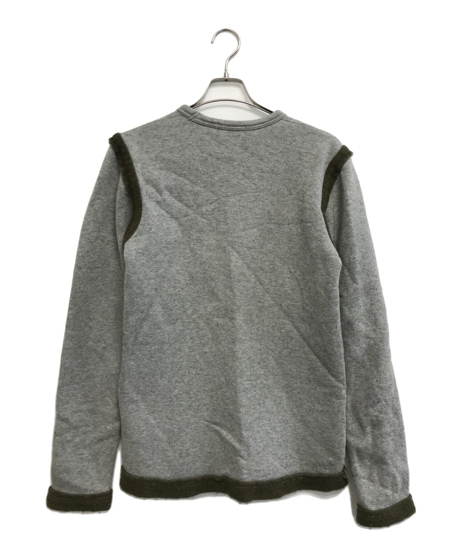 tricot COMME des GARCONS スウェット M グレー 【古着】【中古】【送料無料】 中古・古着通販】COMME des GARCONS HOMME PLUS (コムデギャルソンオム