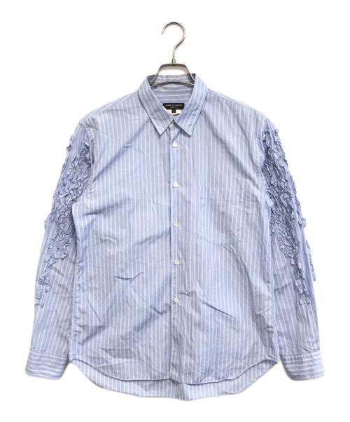 ヴィンテージ 80sコムデギャルソンオムプリュス ストライプシャツ 中古・古着通販】COMME des GARCONS HOMME PLUS (コムデギャルソンオム