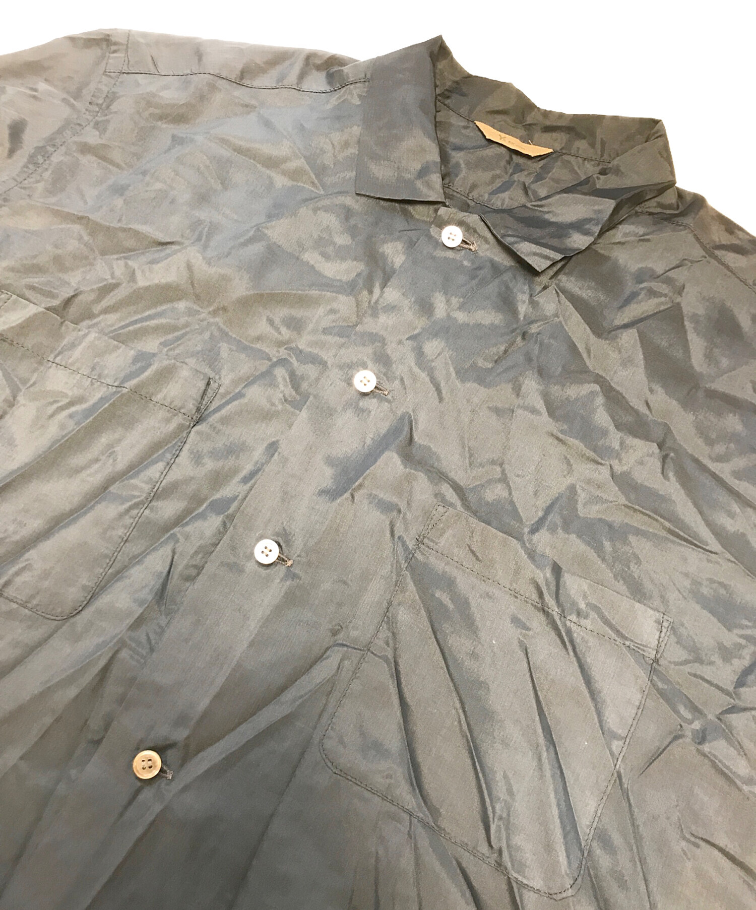 中古・古着通販】Y's for men (ワイズフォーメン) 長袖シャツ ネイビー