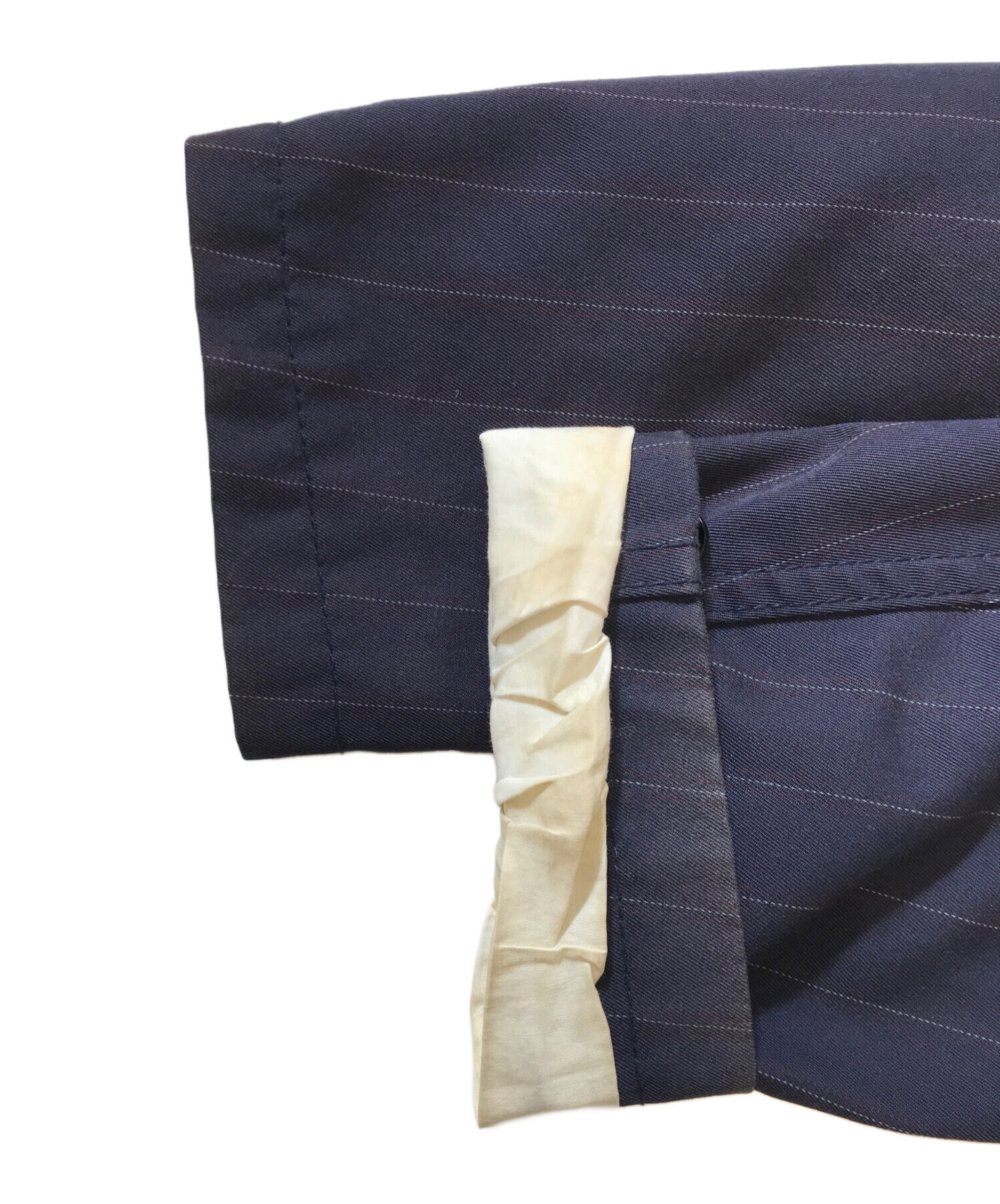 COMME des GARÇONS ネイビー テーラードジャケット M 中古・古着通販】COMME des GARCONS HOMME (コムデギャルソン オム
