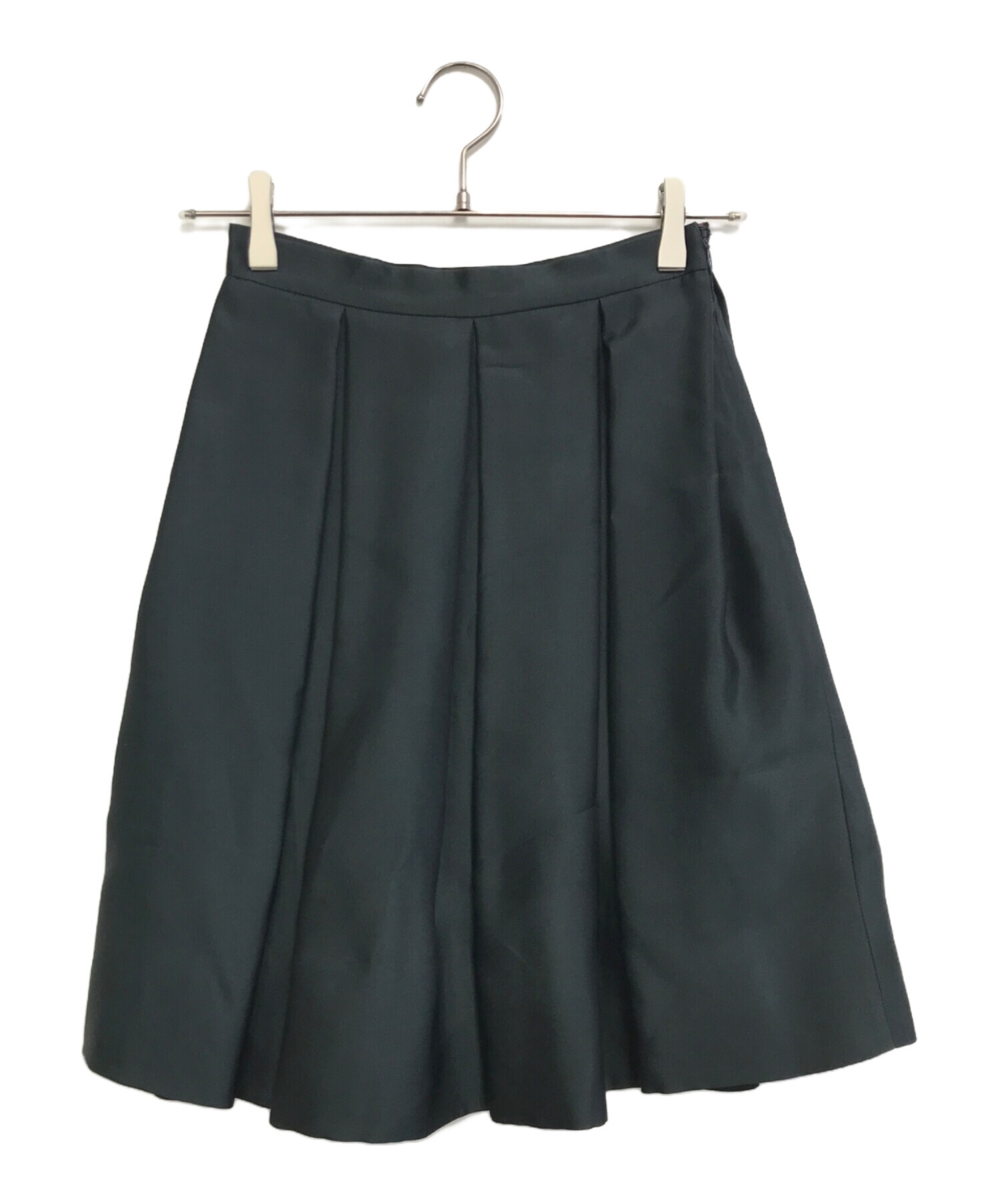 中古・古着通販】PRADA (プラダ) プリーツスカート グレー サイズ:36
