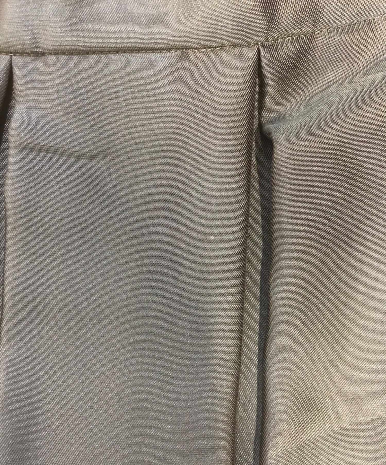 中古・古着通販】PRADA (プラダ) プリーツスカート グレー サイズ:36