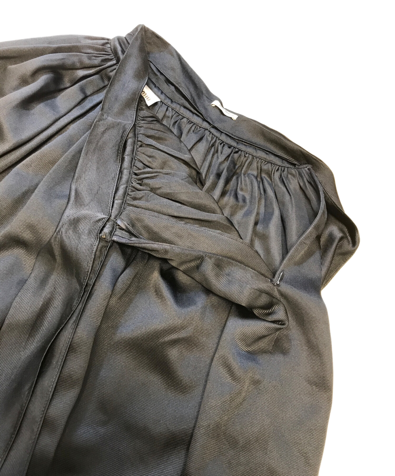 中古・古着通販】MIU MIU (ミュウミュウ) スカート ネイビー サイズ:36