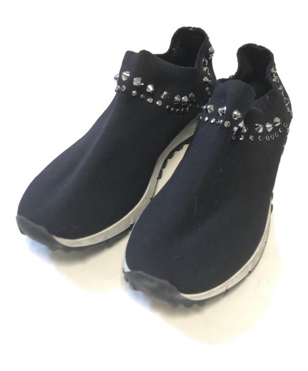 中古・古着通販】JIMMY CHOO (ジミーチュウ) スタッズ付 ソックス