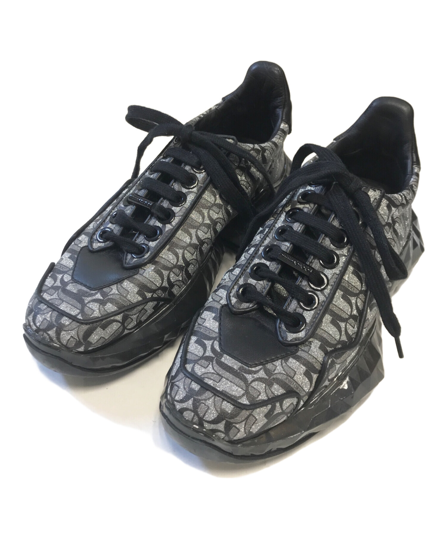 中古・古着通販】JIMMY CHOO (ジミーチュウ) ダイヤモンドスニーカー