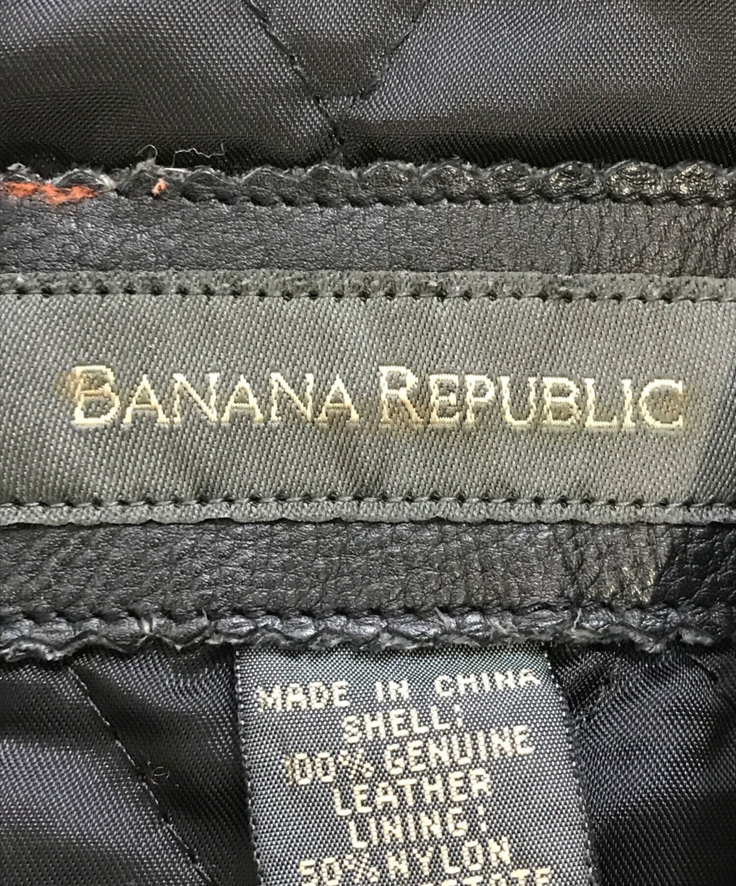 中古・古着通販】BANANA REPUBLIC (バナナリパブリック) レザー