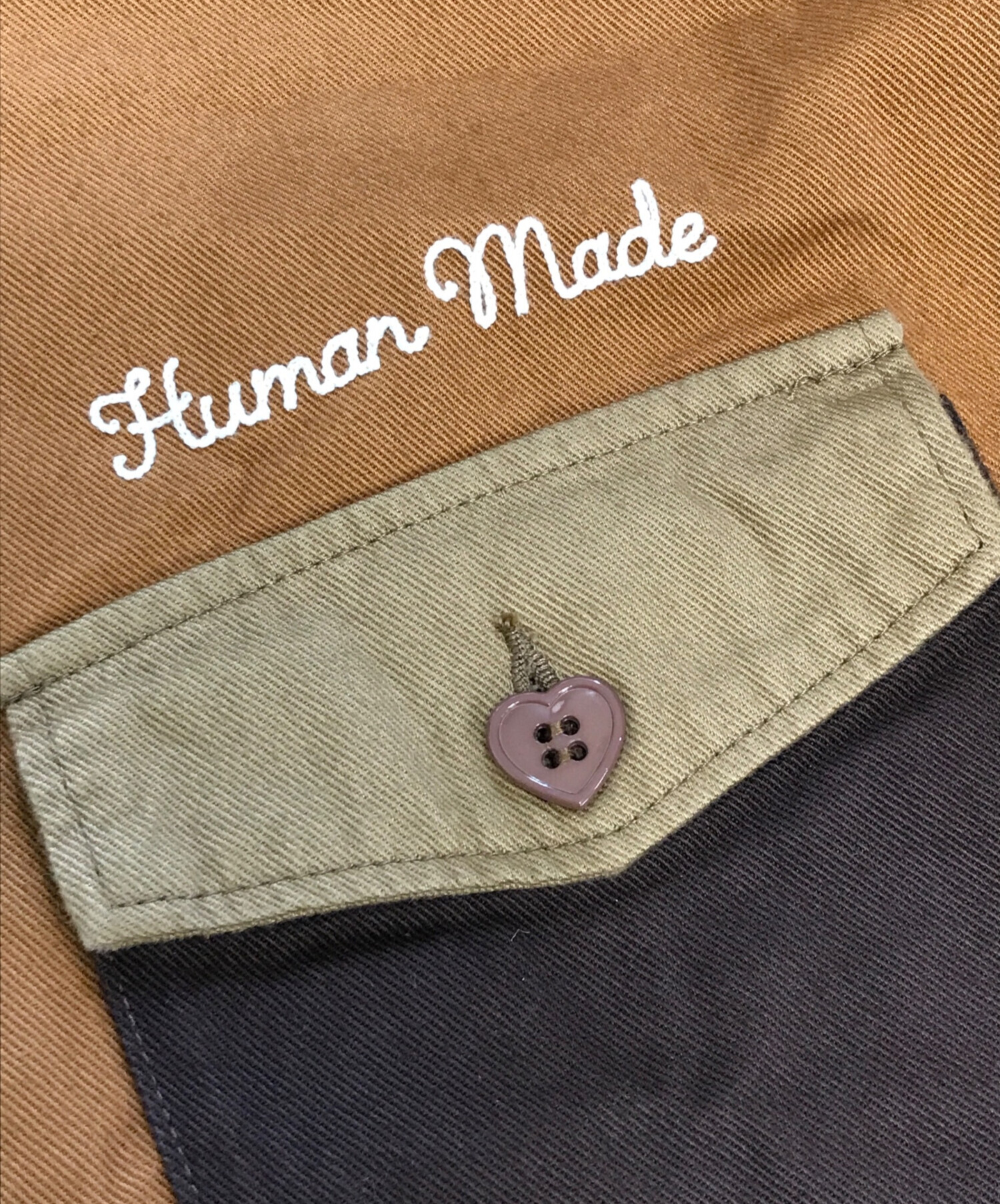 中古・古着通販】HUMAN MADE (ヒューマンメイド) ジップアップワーク