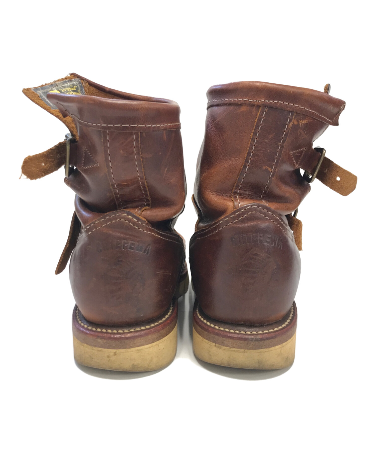 中古・古着通販】CHIPPEWA (チペワ) エンジニアブーツ ブラウン サイズ