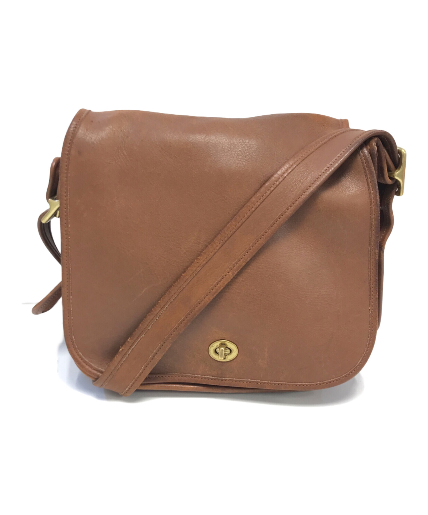 中古・古着通販】COACH (コーチ) ショルダーバッグ ブラウン サイズ
