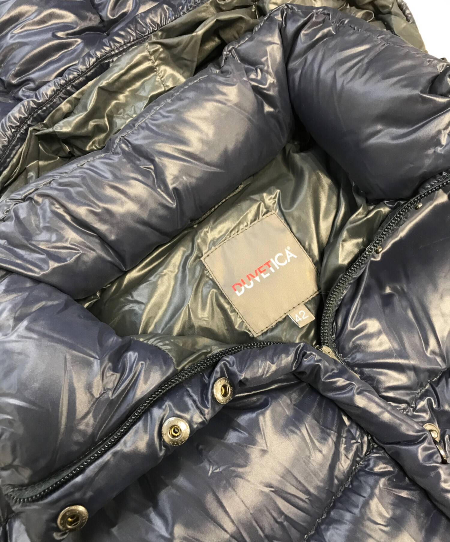中古・古着通販】DUVETICA (デュベティカ) ダウンジャケット ネイビー