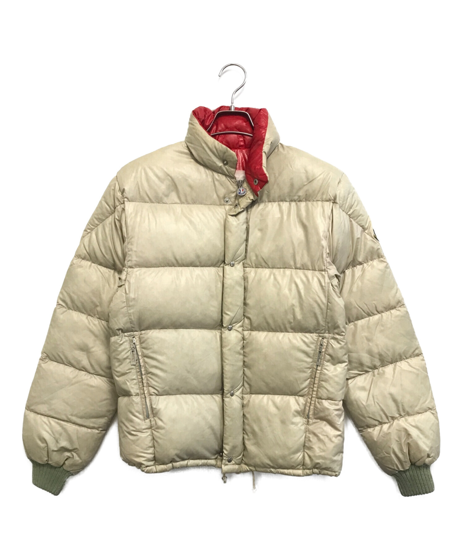 中古・古着通販】MONCLER (モンクレール) ダウンジャケット ベージュ