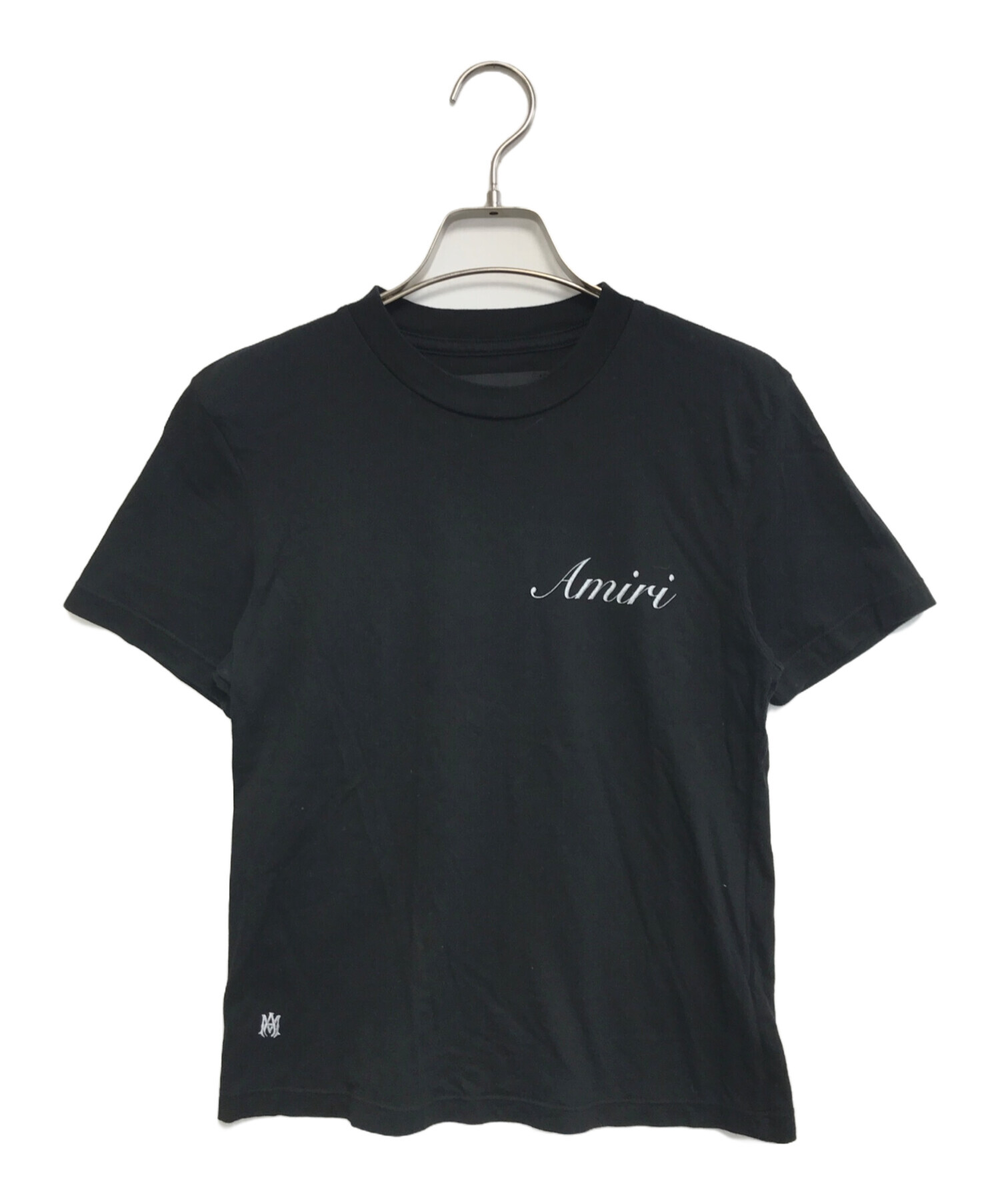 中古・古着通販】AMIRI (アミリ) script logo t shirt ブラック サイズ