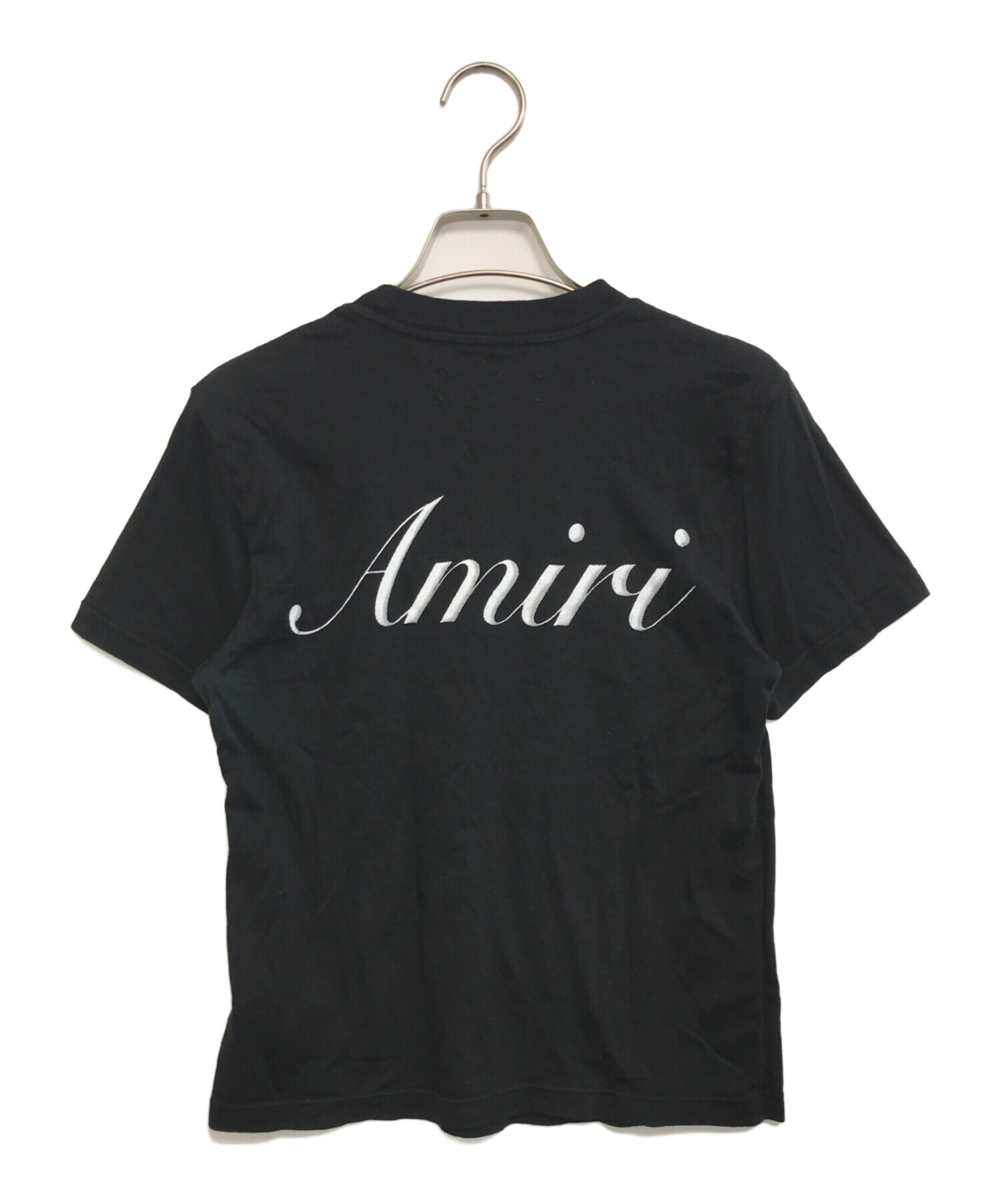 中古・古着通販】AMIRI (アミリ) script logo t shirt ブラック サイズ