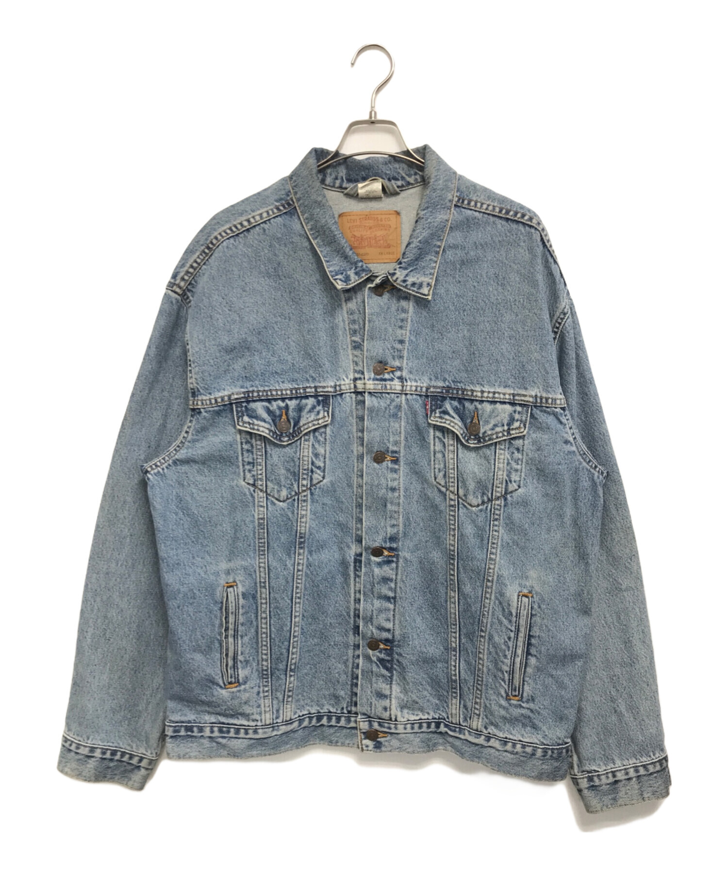中古・古着通販】LEVI'S (リーバイス) デニムジャケット インディゴ