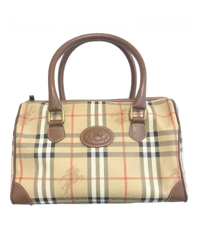 中古・古着通販】Burberry's (バーバリー) ミニボストンバッグ